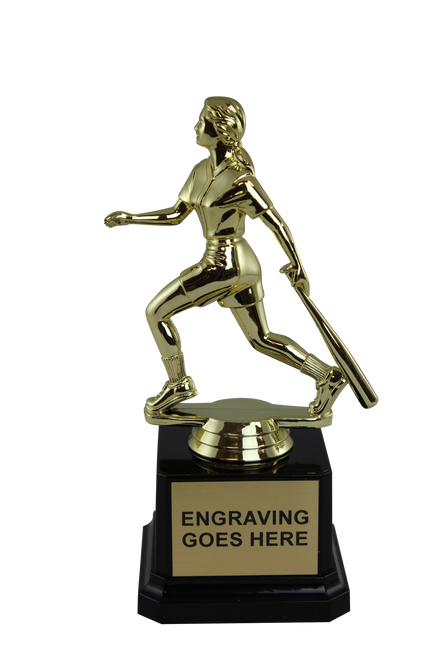 Softball Batter Trophy Softball Batter Trophy