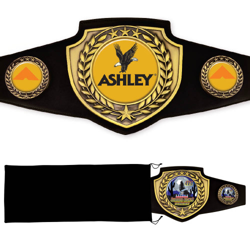 Custom printed Championship belt