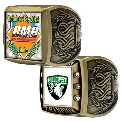 ANTIQUE TORCH CHAMPIONSHIP RING ANTIQUE TORCH CHAMPIONSHIP RING