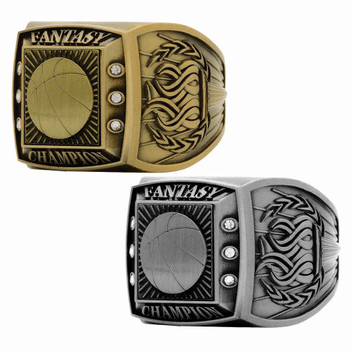 ANTIQUE TORCH CHAMPIONSHIP RING WITH INSERT ANTIQUE TORCH CHAMPIONSHIP RING WITH INSERT