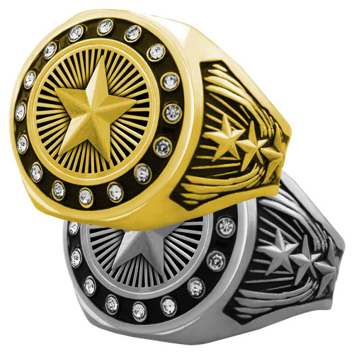 BRIGHT STAR CHAMPIONSHIP RING WITH INSERT BRIGHT STAR CHAMPIONSHIP RING WITH INSERT