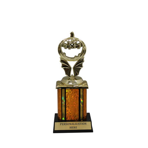 Pumpkin Orange Column Trophy Pumpkin Orange Column Trophy