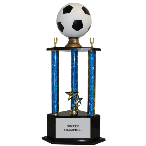 3-Column Soccer Trophy 3-Column Soccer Trophy