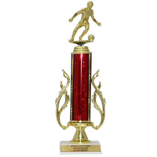 Single Column Soccer Player Trophy (Male) Single Column Soccer Player Trophy (Male)