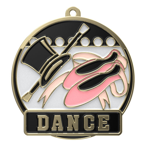 Gold Dance High Tech Medal Gold Dance High Tech Medal