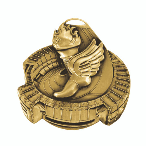 Gold Track Stadium Medal Gold Track Stadium Medal