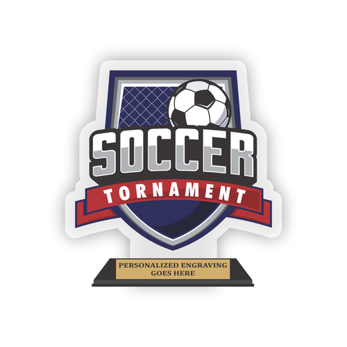 Soccer Acrylic Trophy Award Soccer Acrylic Trophy Award