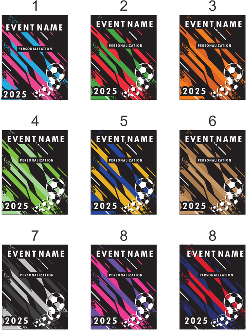 Soccer Graphic Plaque Award Design Options Soccer Graphic Plaque Award Design Options