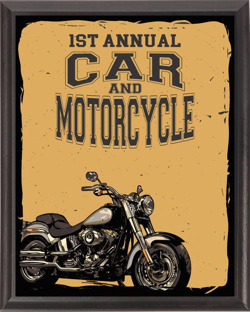Motorcycle Plaque