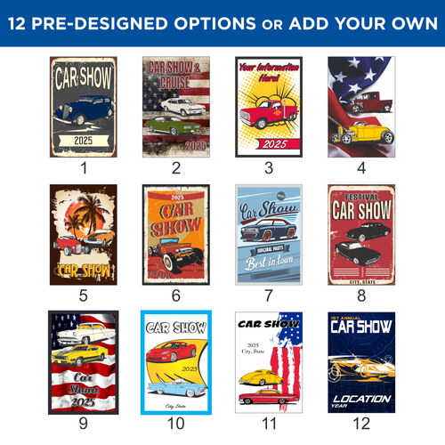 Tin Tracker with Image Design Options