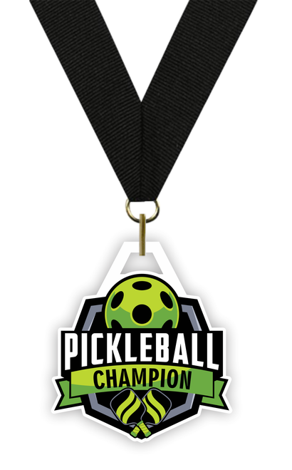 Pickleball Champion Acrylic Medal Pickleball Champion Acrylic Medal