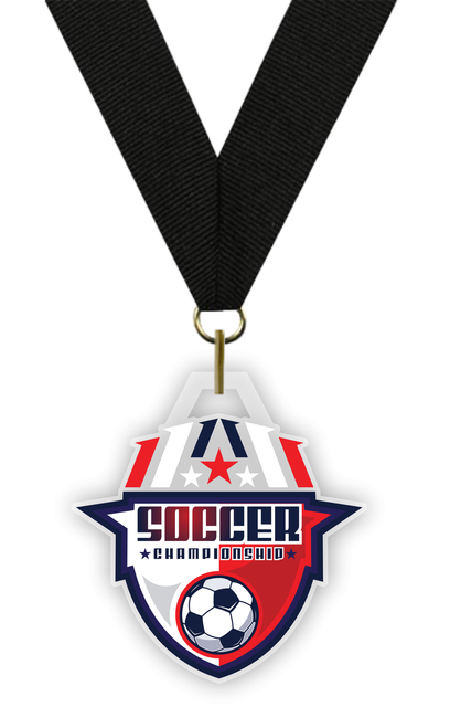 Soccer Champion Acrylic Medal Soccer Champion Acrylic Medal
