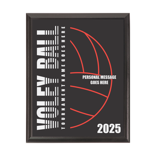 Volleyball Player Award Plaque Black Volleyball Player Award Plaque Black