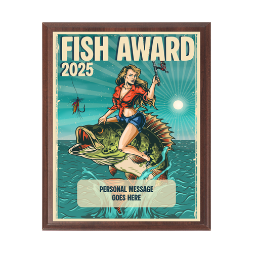 Fish Award Plaque 2025
