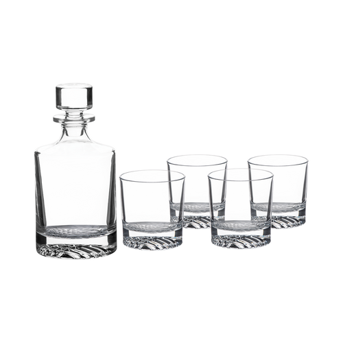 850ml Round Whiskey decanter gift set