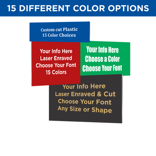 Custom Cut Plastic plate, Any Shape, Any size