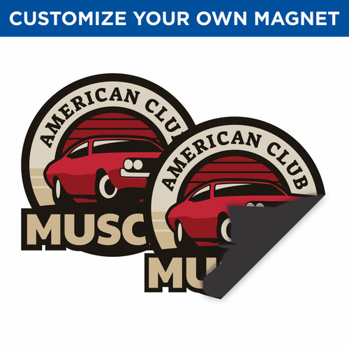 Custom Shape Magnetic Dash Plaques Custom Shape Magnetic Dash Plaques