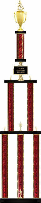 Female Baseball Massive 6 foot trophies