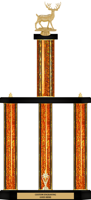 HUNTING 3 COLUMN TROPHY