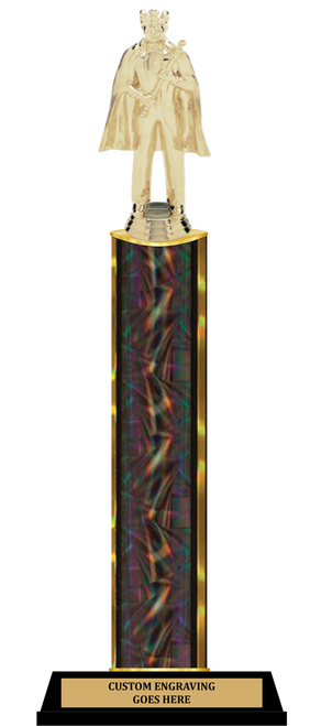 KING TROPHY | SINGLE COLUMN TROPHY | CHOOSE A FIGURE AND COLUMN COLOR