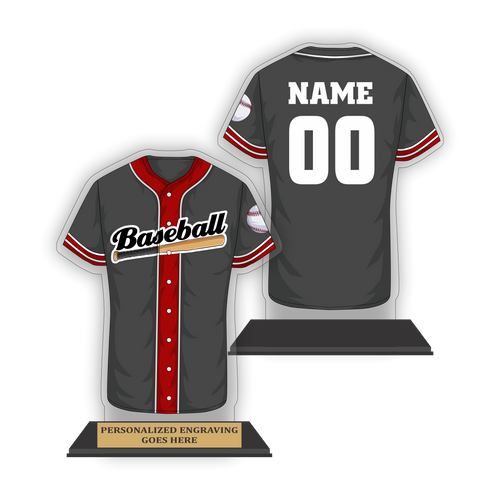 Baseball Jersey Acrylic Award