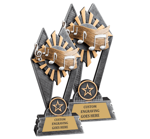 Music Sun Ray Sport Trophy