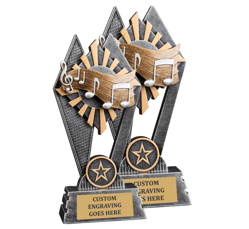 Music Sun Ray Sport Trophy