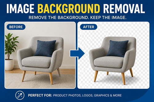 We will remove the background on a provided image.