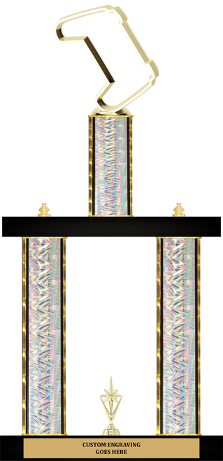 VIDEO 2 COLUMN TROPHY | CHOOSE YOUR SIZE AND COLORS
