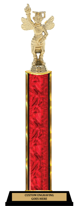 Spelling Bee Single Column Trophy