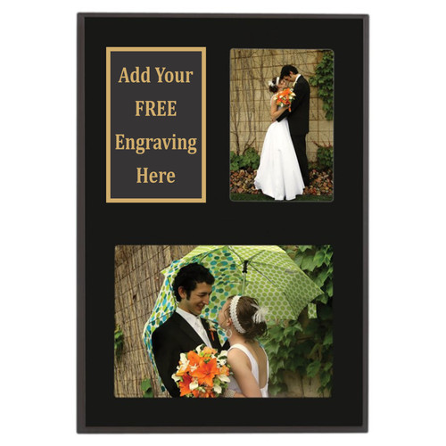 Double Picture 9x13 Plaque Double Picture 9x13 Plaque