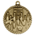 Gold Bowling High Relief Medals