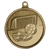 Gold Soccer High Relief Medals