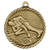 Gold Wrestling High Relief Medals