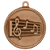 Bronze Music High Relief Medals