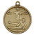 Gold Gymnastics High Relief Medal - Male