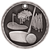 Silver Golf 3-D Medals