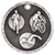 Silver Triathlon 3-D Medals