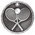 Silver Tennis 3-D Medals