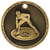 Gold Wrestling 3-D Medals
