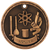 Bronze Science 3-D Medals