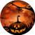 HAUNTED PUMPKIN MYLAR  HAUNTED PUMPKIN MYLAR