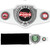WHITE CHAMPIONSHIP BELT BRIGHT FINISH