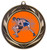 Gold Take Down Wrestling Medal