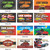2x3.5 Magnetic Dash Plaque Designs 1-12