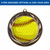 Gold Softball Wreath Insert Medal