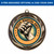 Gold Martial Arts Wreath Insert Medal