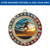 Gold Track Radiant Star Patriotic Insert Medal Gold Track Radiant Star Patriotic Insert Medal