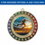 Gold Track Radiant Star Multicolor Insert Medal