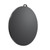 Back Angle of Bowling Black Insert Medal Back Angle of Bowling Black Insert Medal